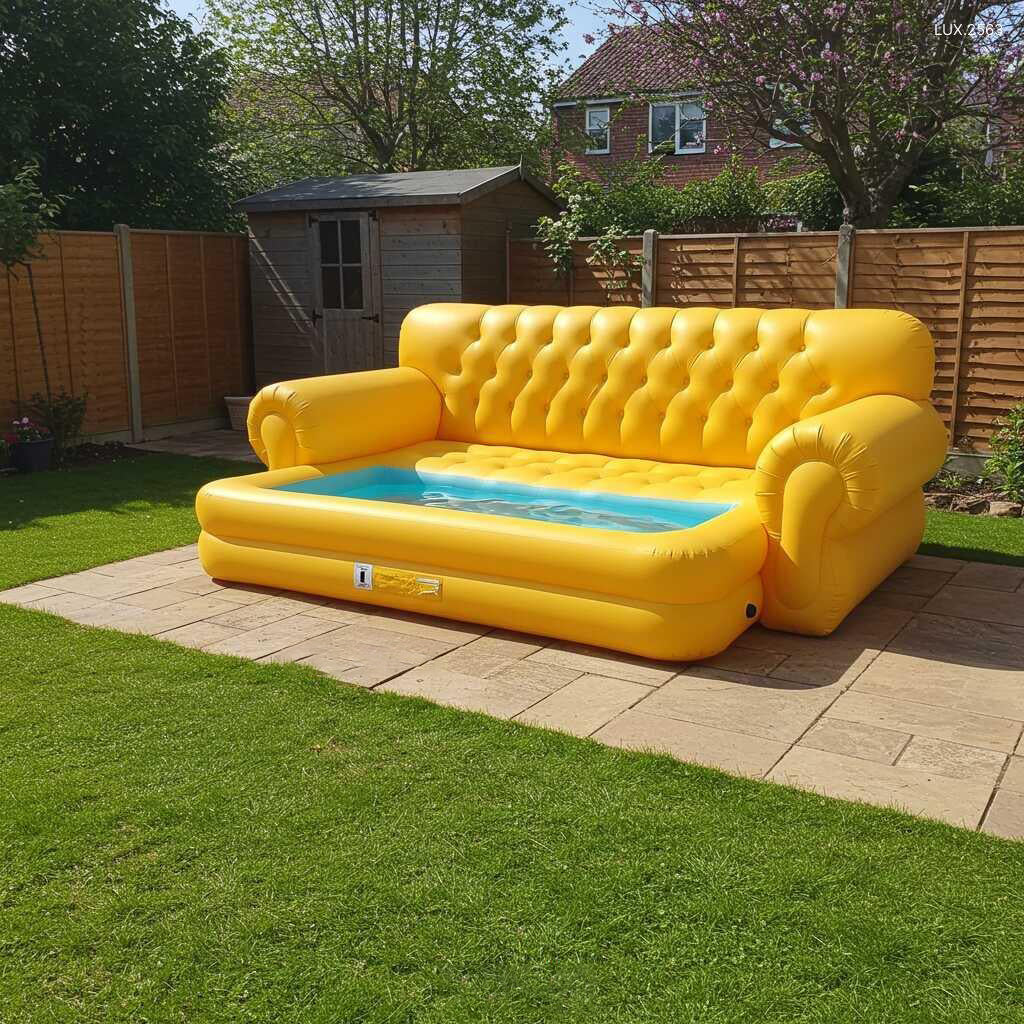 Floatique® XL - Inflatable Sofa Pool