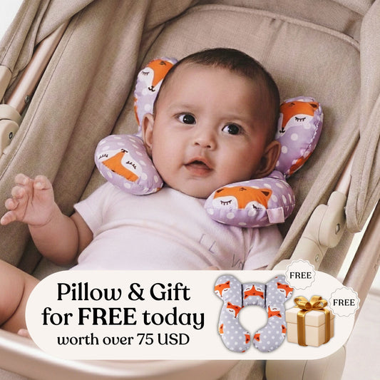 BabyHalo® - Comfort Baby Head Support Pillow